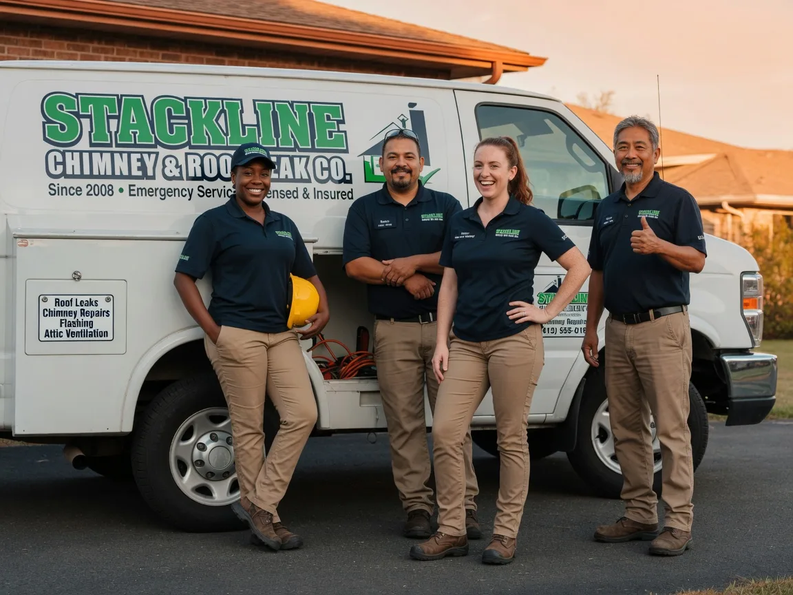 Chimney flashing repair company in Reseda, CA